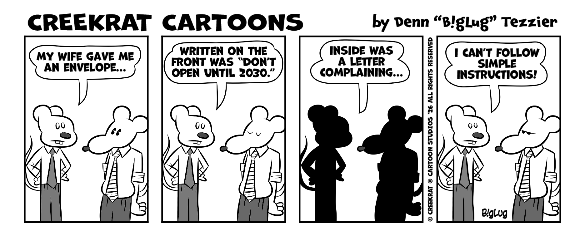 Current CreekRat comics